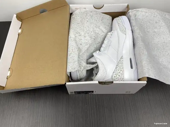 HYPE Air 'Triple 3 White' 429487-111 Retro PS Jordan 0512